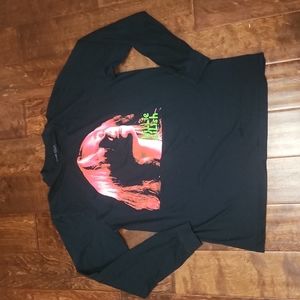 Billie Eilish Unisex long sleeve band tee face